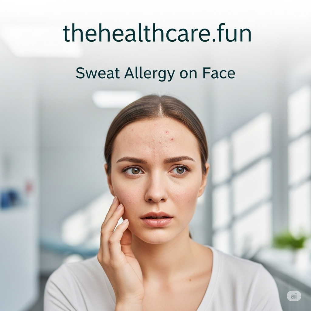 Sweat Allergy on Face: Best Treatment Naturally & Safely 2025