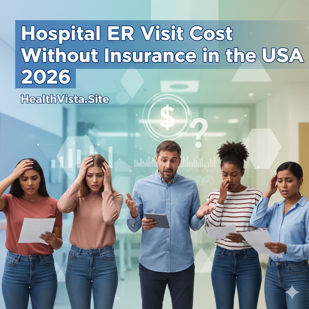 Hospital ER Visit Cost Without Insurance in the USA 2026